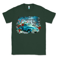 Sports Green its the wonderful time of the year truck Classic Tee - CowGirlArtShop