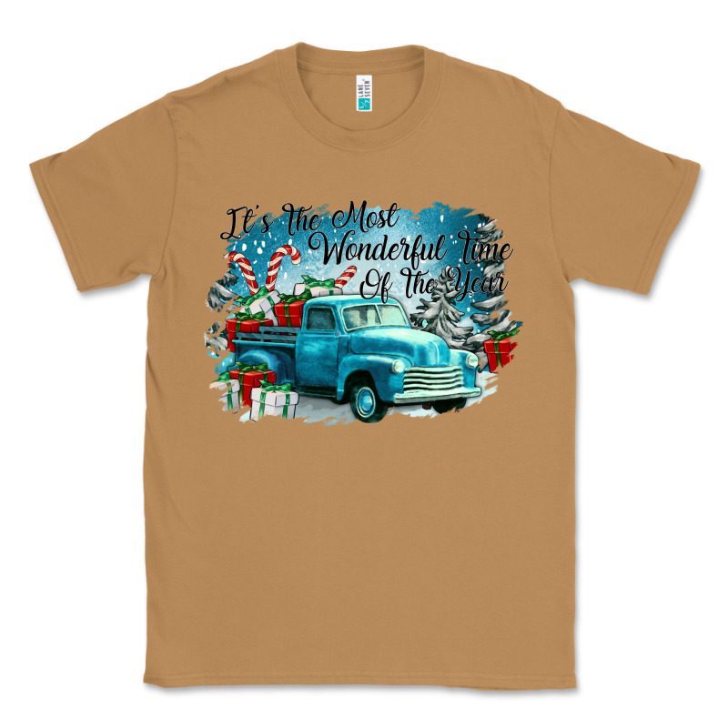 Its The Wonderful Time Of The Year Truck Classic Tee by CowGirlArtShop | Teevron