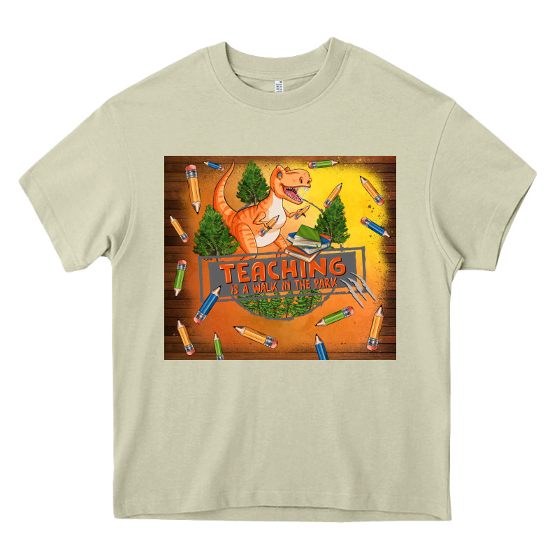 Teaching Is A Walk In The Park Heavy Core Tee by TumblerDesignByShophia | Teevron