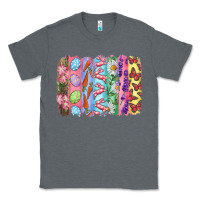 Charcoal Heather Easter Brushstrokes Classic Tee - RanaPortraitStore