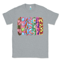 Heather Grey Easter Brushstrokes Classic Tee - RanaPortraitStore