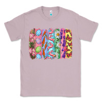 Lilac Easter Brushstrokes Classic Tee - RanaPortraitStore