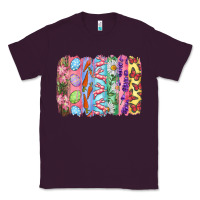 Plum Easter Brushstrokes Classic Tee - RanaPortraitStore