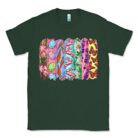 Sports Green Easter Brushstrokes Classic Tee - RanaPortraitStore