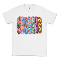 White Easter Brushstrokes Classic Tee - RanaPortraitStore