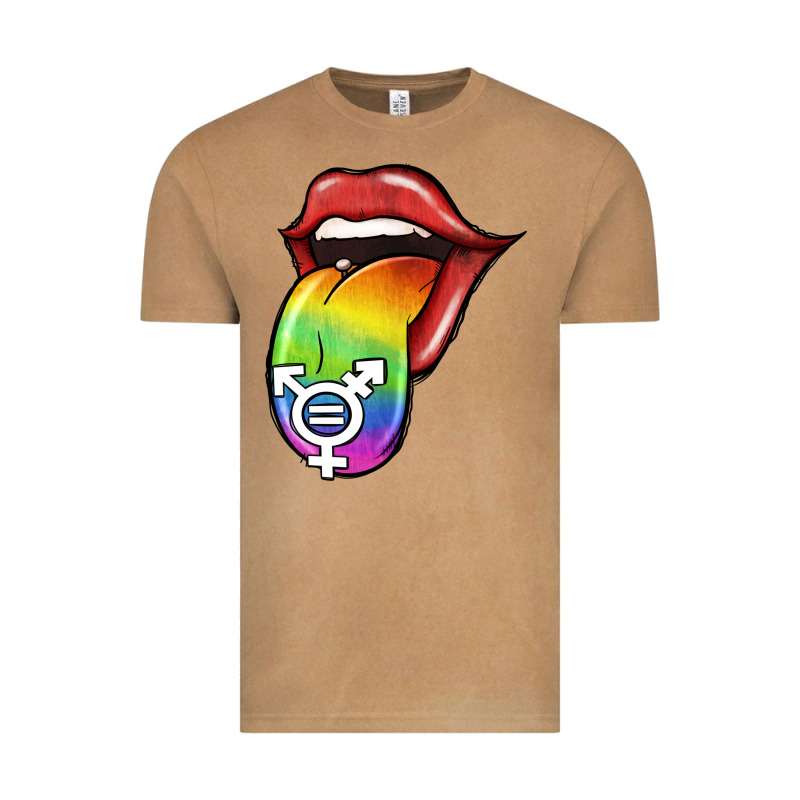 Pride Lgbt Sign Tongue Vintage Tee by Jasminsmagicworld | Teevron