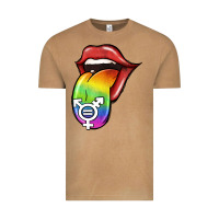 Vintage Camel Pride LGBT Sign Tongue Vintage Tee - Jasminsmagicworld