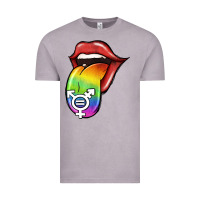 Vintage Zinc Pride LGBT Sign Tongue Vintage Tee - Jasminsmagicworld