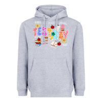Heather Grey test day Heavyweight Hoodie - JahusDesignShop