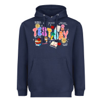 Navy test day Heavyweight Hoodie - JahusDesignShop