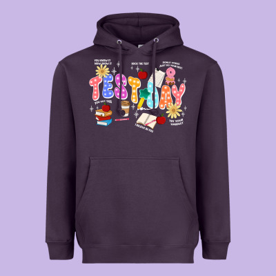 Test Day Heavyweight Hoodie Designed By Jahusdesignshop