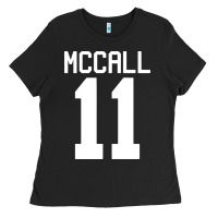 Black Mccall 11 T Shirt Tee Tshirt Teenwolf Ladies Tee - DesignPulse