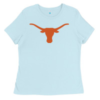 Baby Blue texas longhorns Ladies Tee - DesignPulse