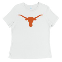 White texas longhorns Ladies Tee - DesignPulse
