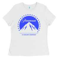 White paramount pictures Ladies Tee - DesignPulse
