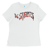 White The Struts, British Rock Glam Rock, the The Struts, The Struts art, Th Ladies Tee - DesignPulse