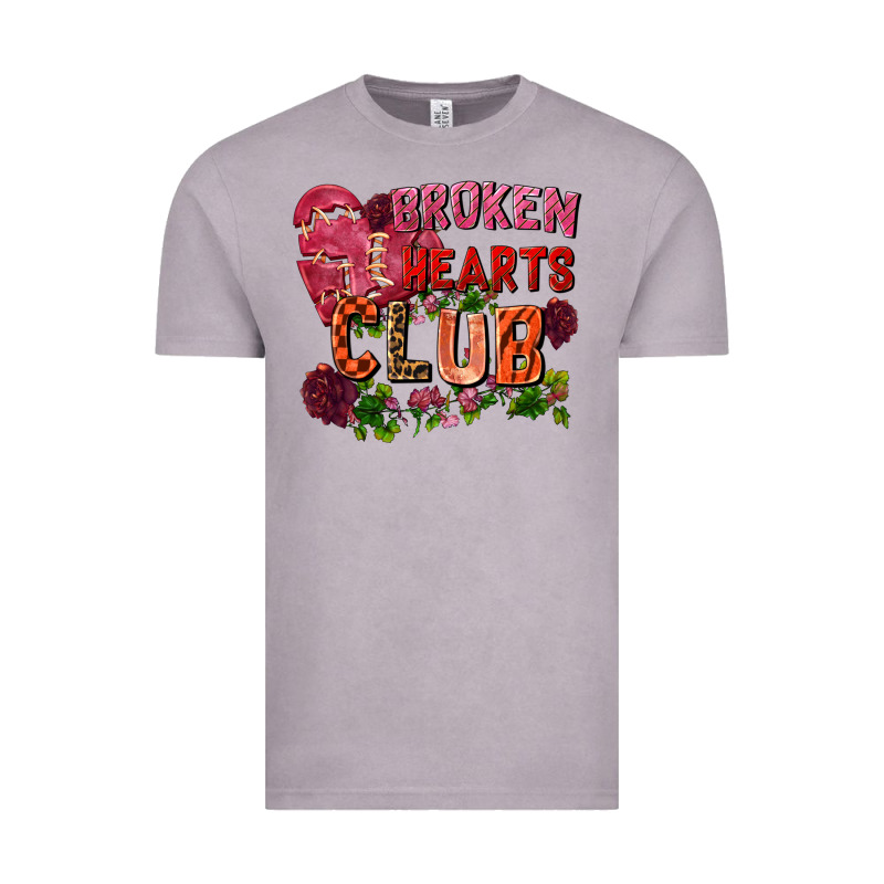 Broken Heart Club Vintage Tee by FaDigitalArtStudio | Teevron