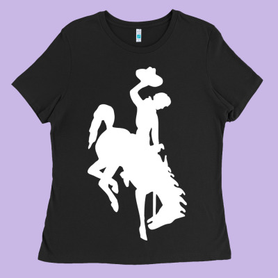Wyoming Cowboys Ladies Tee Designed By Designpulse