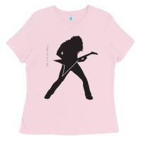 Bubblegum Pink dave mustaine Ladies Tee - DesignPulse