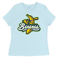 Baby Blue bananas Ladies Tee - DesignPulse