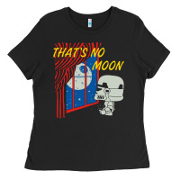 Black that's no moon Ladies Tee - DesignPulse