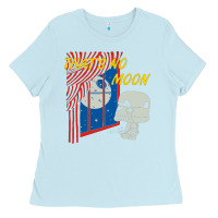 Baby Blue that's no moon Ladies Tee - DesignPulse