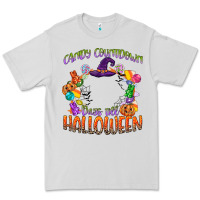 Dove Grey candy countdown days till halloween Premium Tee - CowGirlArtShop