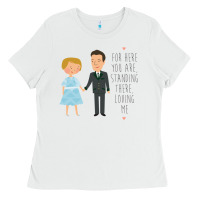 White sound of music - loving me Ladies Tee - DesignPulse