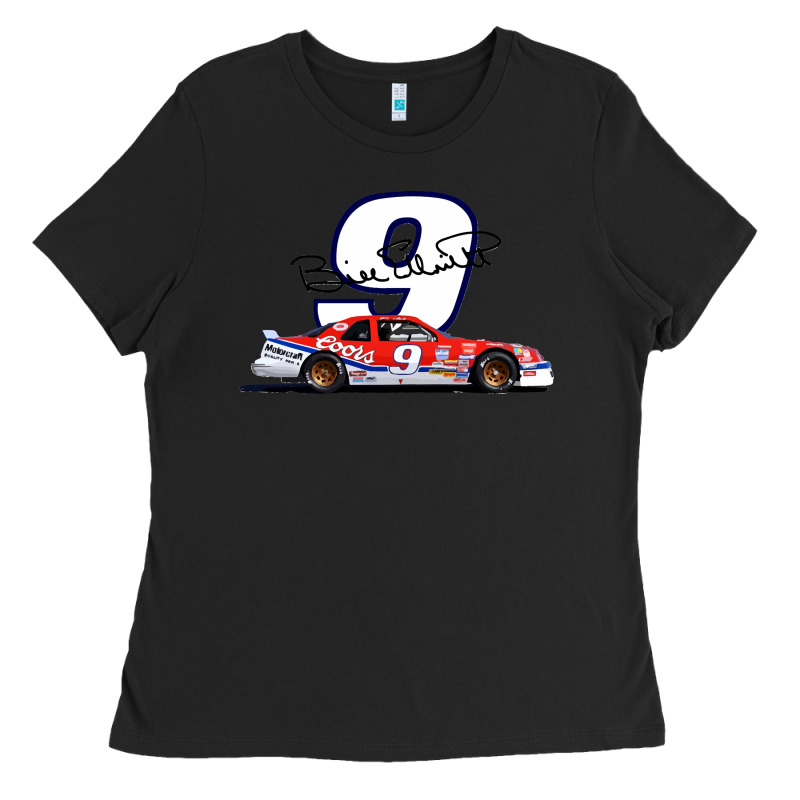 Bill Elliott 1988 Winston Cup 9 Stock Car  Classic Ladies Tee by DesignPulse | Teevron