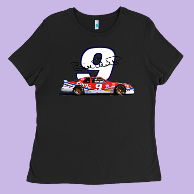 Bill Elliott 1988 Winston Cup 9 Stock Car  Classic Ladies Tee Designed By Designpulse