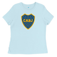 Baby Blue Boca Juniors Ladies Tee - DesignPulse