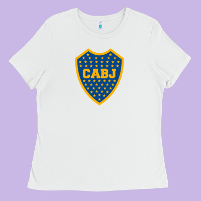 Boca Juniors Ladies Tee Designed By Designpulse