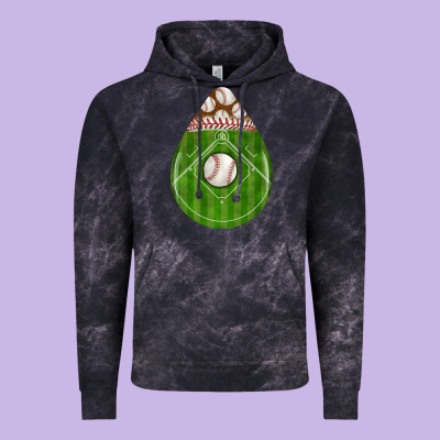 Baseball And Western Roses Teardrop Vintage Hoodie Designed By Bundleandbundleshop