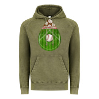 Vintage Olive baseball and western roses teardrop Vintage Hoodie - BundleAndBundleShop