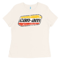 Bone CANAM Vintage Original ATV UTV off road Gift Long Sleeve Ladies Tee - DesignPulse