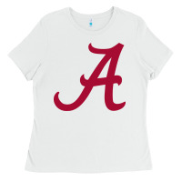 White -alabama athletics Ladies Tee - DesignPulse