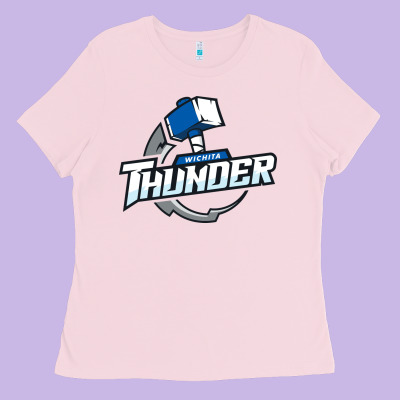 Wichita Thunder Ladies Tee Designed By Designpulse