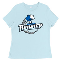 Baby Blue wichita thunder Ladies Tee - DesignPulse