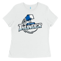 White wichita thunder Ladies Tee - DesignPulse
