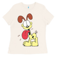 Bone odie the dog gift Ladies Tee - DesignPulse