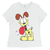 White odie the dog gift Ladies Tee - DesignPulse