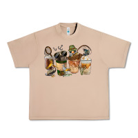 Burro Fishing Coffee Cups Urban Heavy Tee - FaDigitalArtStudio