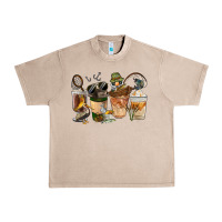 French Oak Fishing Coffee Cups Urban Heavy Tee - FaDigitalArtStudio