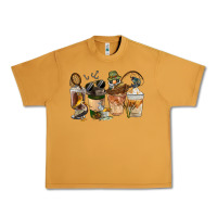 Peanut Butter Fishing Coffee Cups Urban Heavy Tee - FaDigitalArtStudio