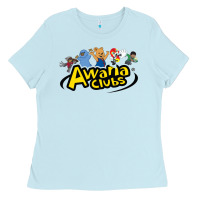 Baby Blue awa na awa ni clubs Ladies Tee - DesignPulse