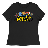 Black awa na awa ni clubs Ladies Tee - DesignPulse