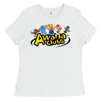 White awa na awa ni clubs Ladies Tee - DesignPulse