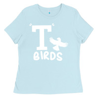 Baby Blue t birds greaser thunderbirds 1970s t birds pullover hoodie Ladies Tee - DesignPulse
