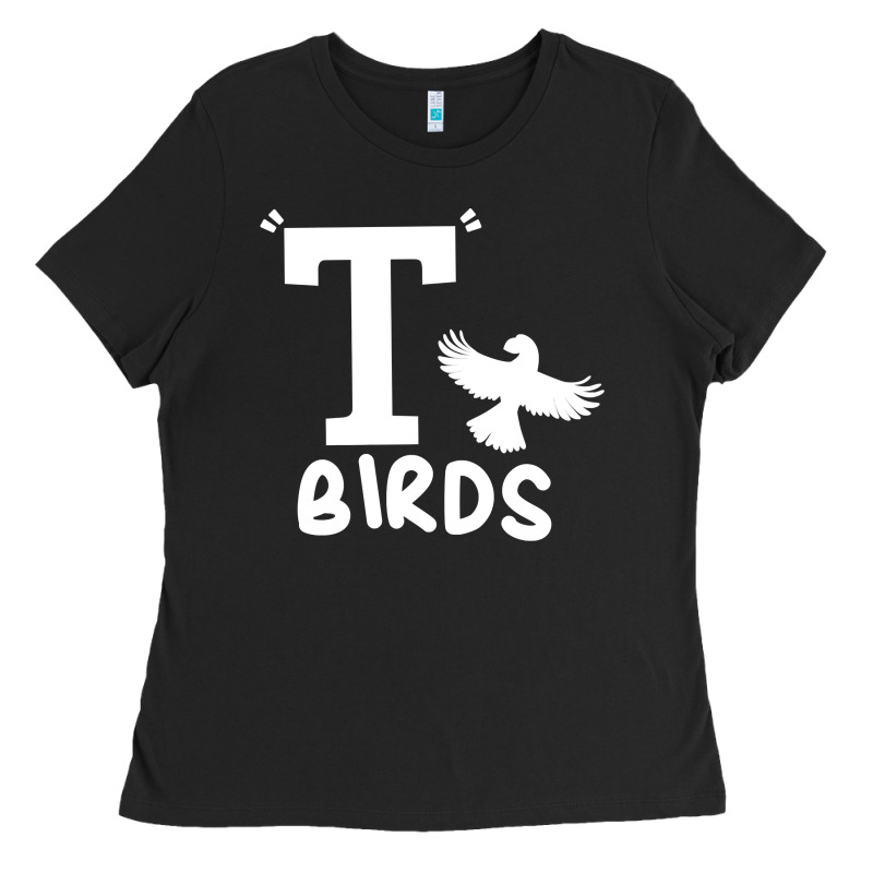 T Birds Greaser Thunderbirds 1970s T Birds Pullover Hoodie Ladies Tee by DesignPulse | Teevron