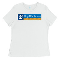 White Royal Caribbean International Ladies Tee - DesignPulse